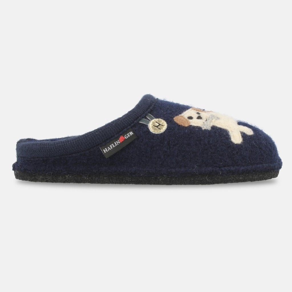 Fido mittelblau, Walkstoff