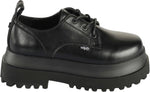 Pluto Lace Up Lo-vegan nappa-black