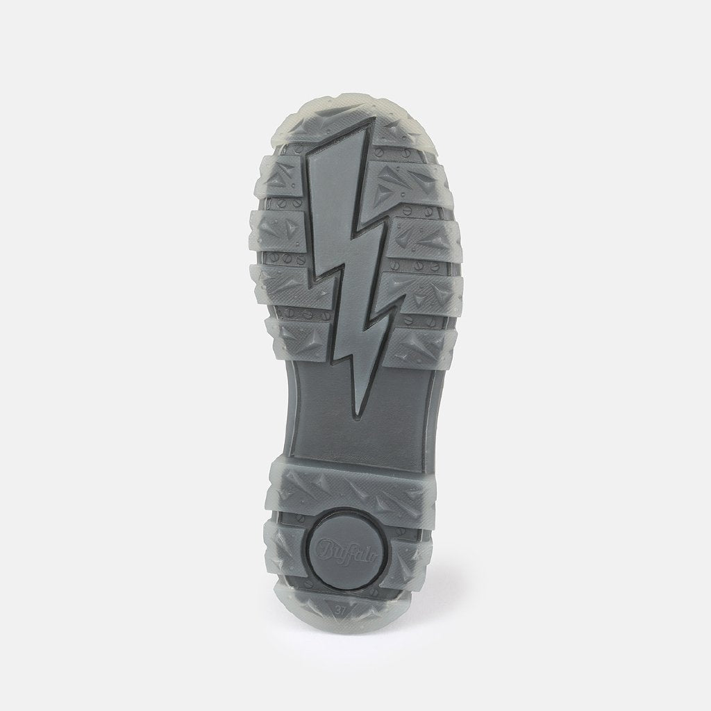 Aspha Chelsea Mid-vegan nappa-black/transparent