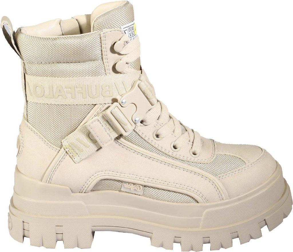 Aspha Com1-vegan nubuck/nylon-beige