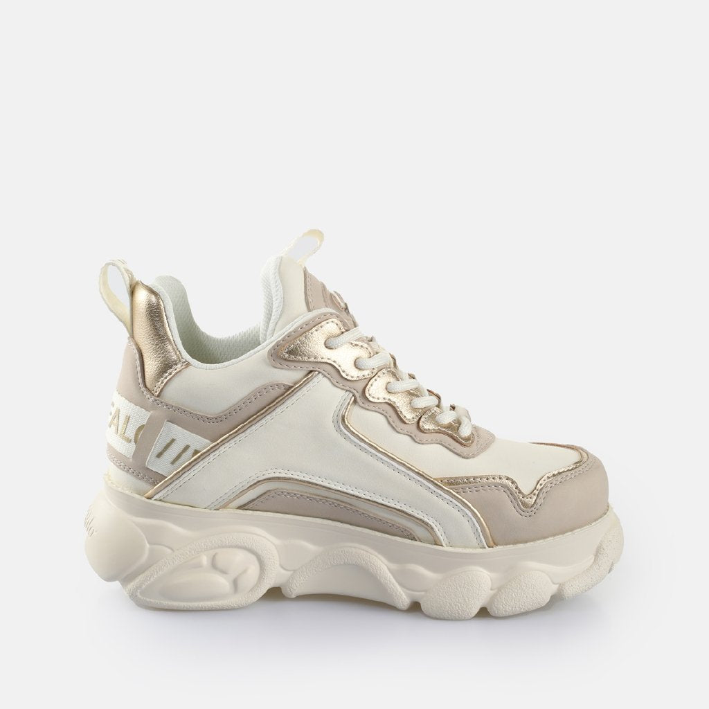 Cld Chai-vegan nubuck/nappa-cream/gold
