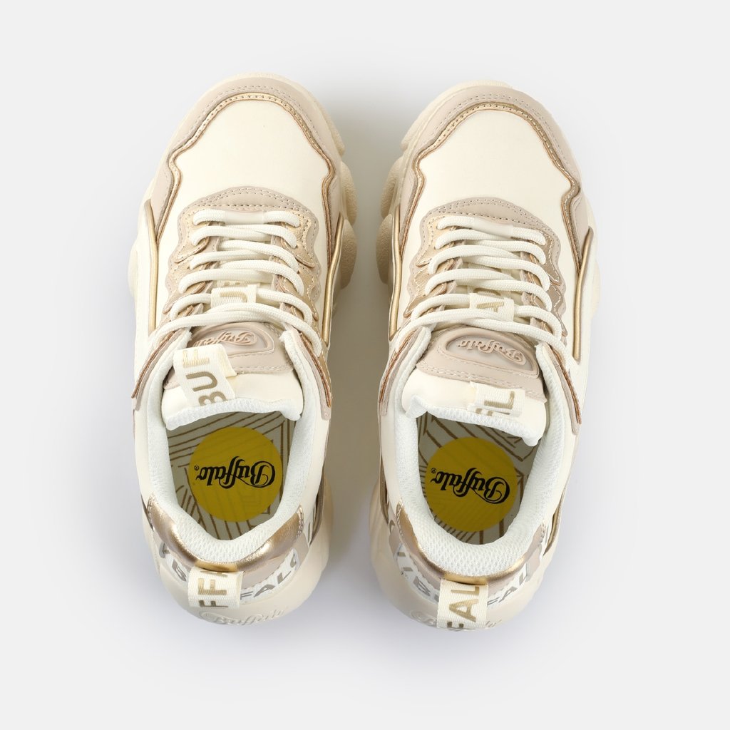 Cld Chai-vegan nubuck/nappa-cream/gold