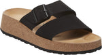 Almina black, Nubuck Leather