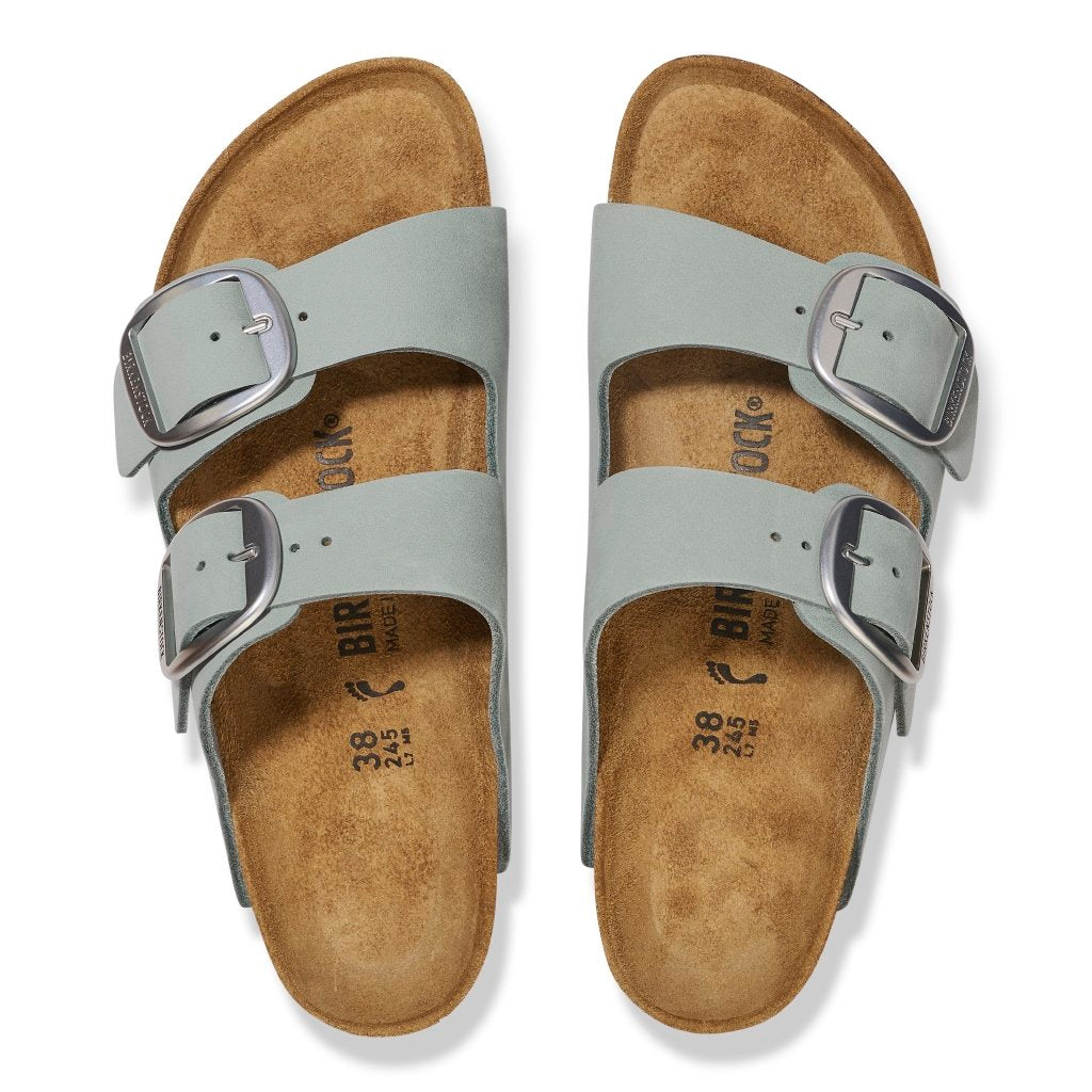 Arizona Big Buckle pure sage, Nubuck Leather