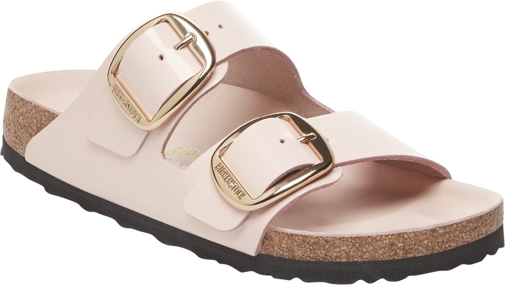 Arizona Big Buckle shine light rose, Natural Lea