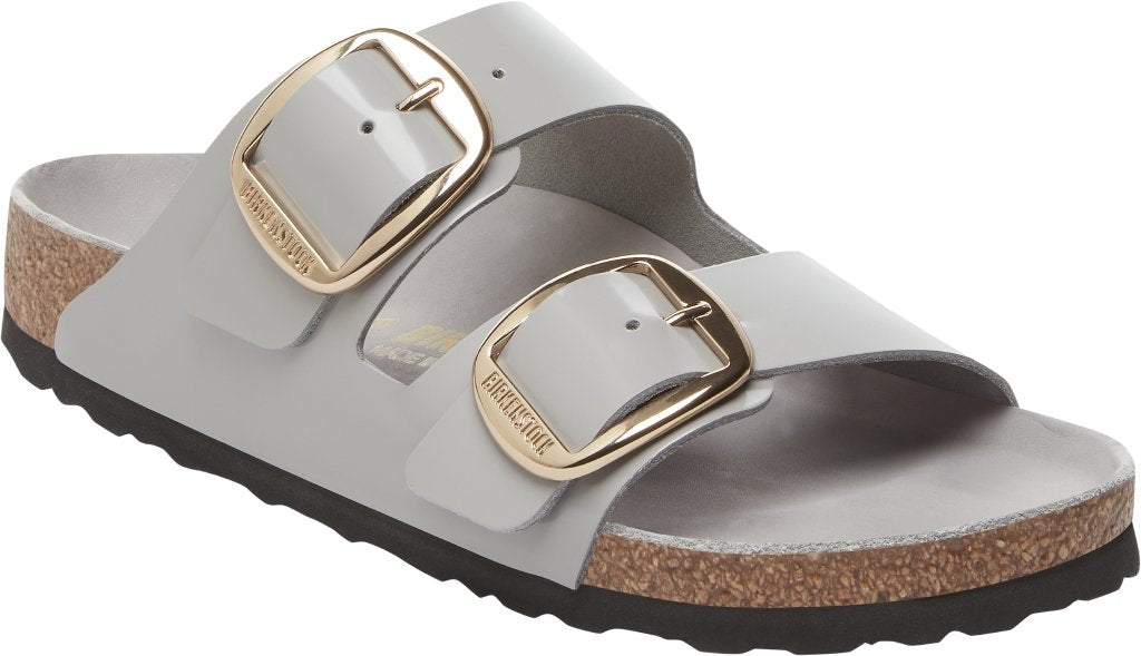 Arizona Big Buckle shine stone coin, Natural Lea