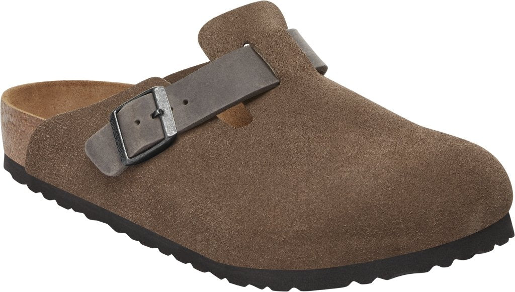 Boston concrete gray, Suede Leather/Oiled