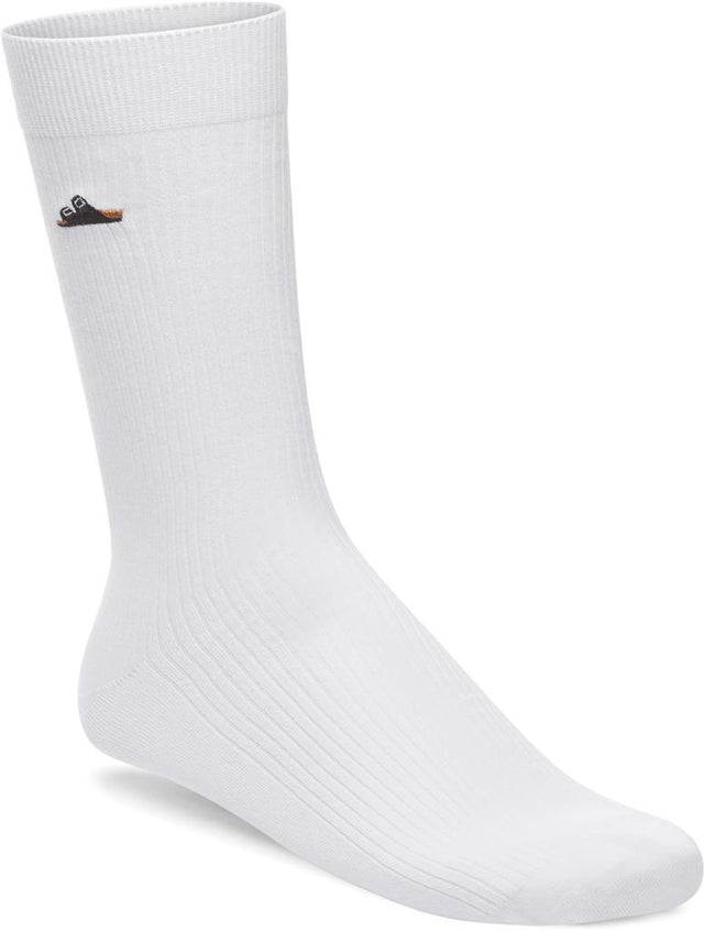 Boston Sabot black & Cotton Rib Calze Unisex white
