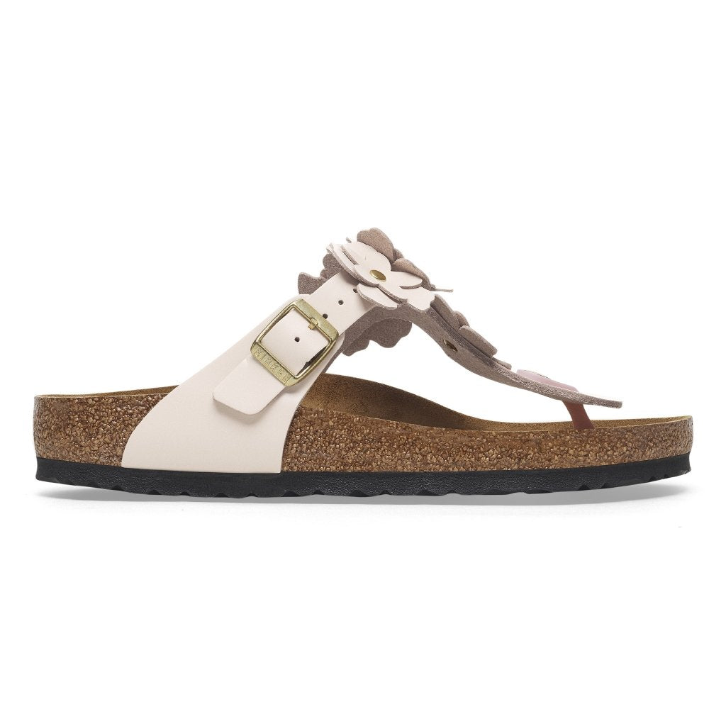 Gizeh Flowers light rose, Natural Leather