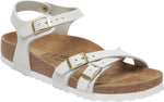 Kumba antique white, Nubuck Leather