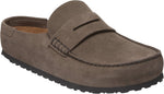 Naples Wrapped concrete gray, Suede Leather