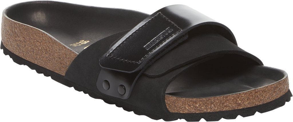 Oita black, Nubuck Leather/High Shine Leather