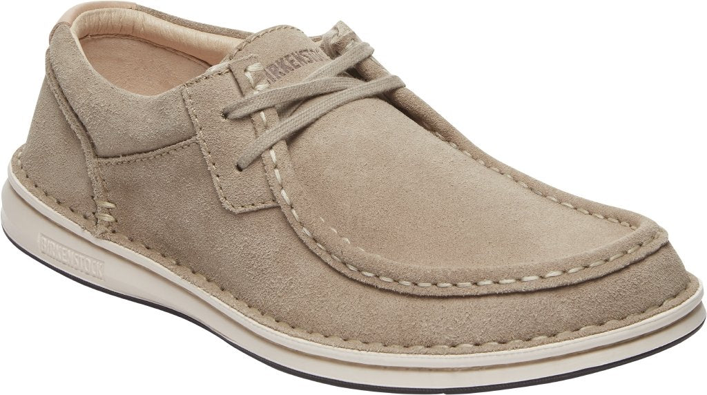 Pasadena S taupe, Suede Leather