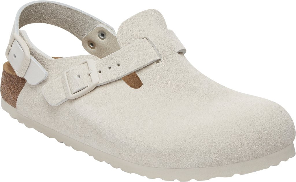 Tokio antique white, Suede Leather