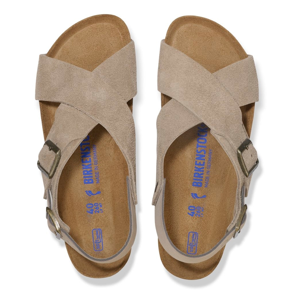 Tulum SFB taupe, Suede Leather
