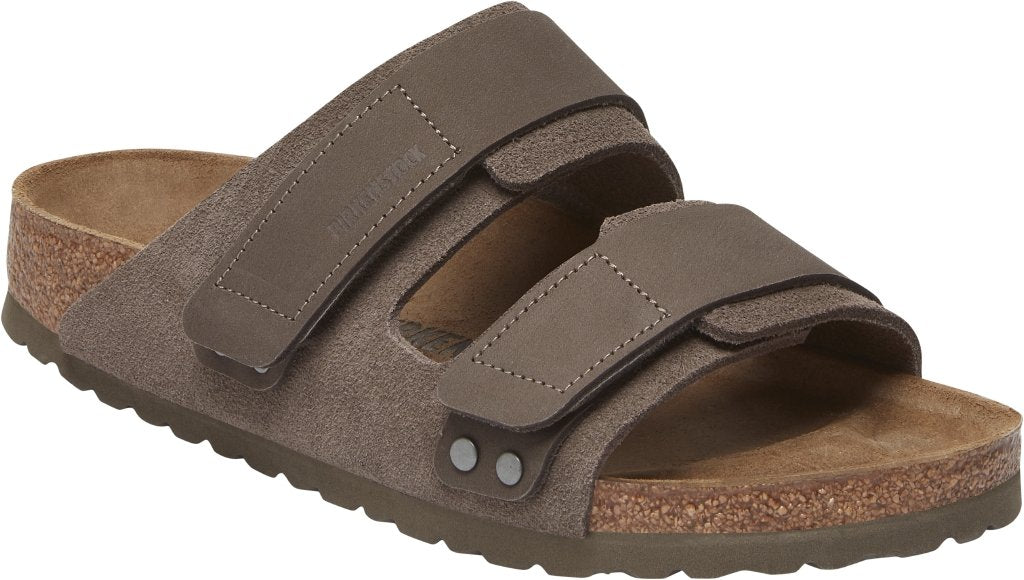 Uji concrete gray, Suede Leather/Nubuck