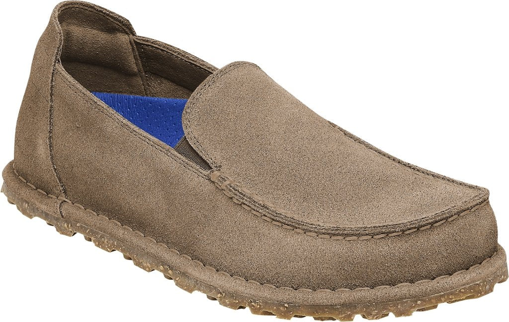 Utti Slip On S gray taupe, Suede Leather