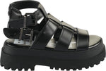 Pluto Gld-vegan nappa-black