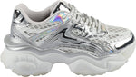Score Tec-vegan nappa/mesh-white/silver