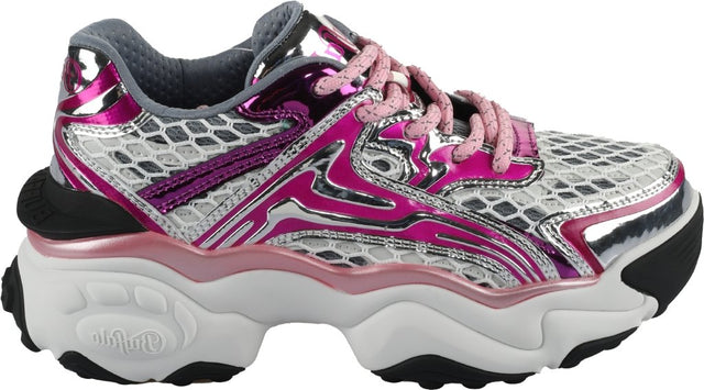 Score Tec-vegan nappa/mesh-white/pink/silver