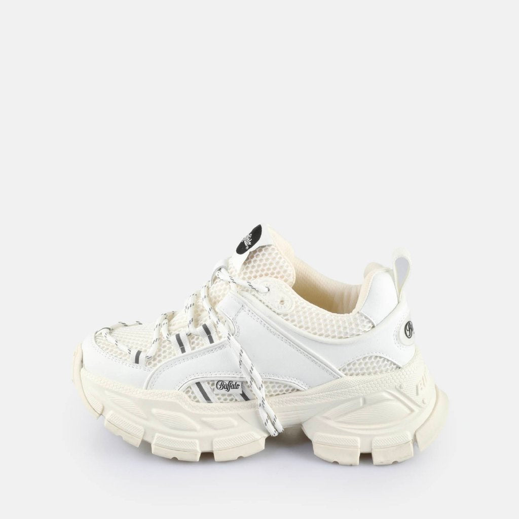 Saturn Lace-vegan nappa/mesh-white