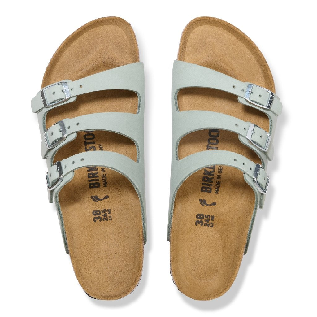 Florida pure sage, Nubuck Leather