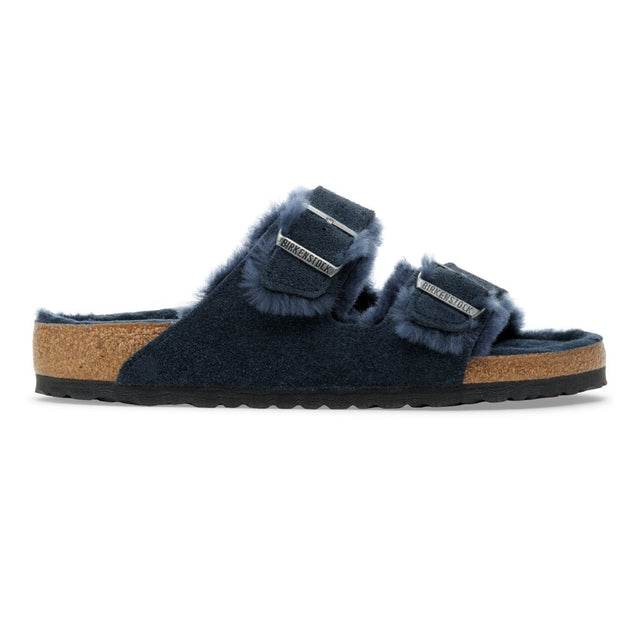 Arizona Shearling new navy, Suede Leather