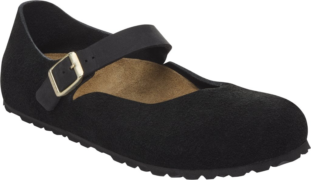 Mantova black, Suede Leather