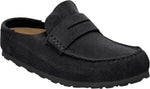 Naples Wrapped black, Suede Leather