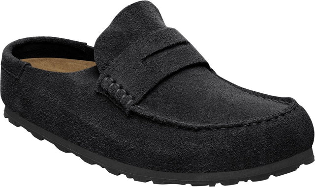 Naples Wrapped black, Suede Leather