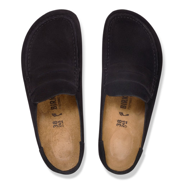 Naples Wrapped black, Suede Leather
