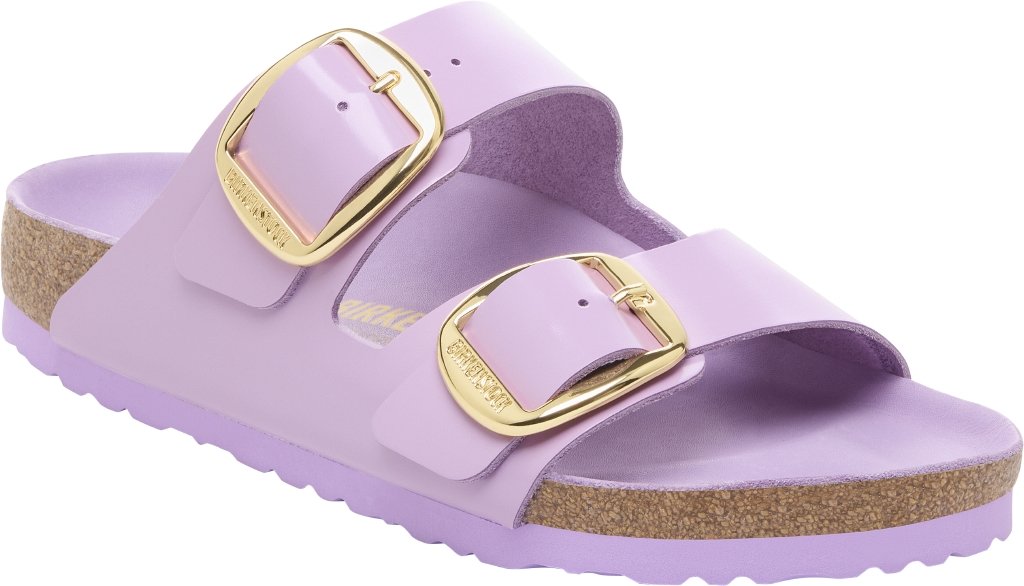 Arizona Big Buckle shine crocus, Natural Leather