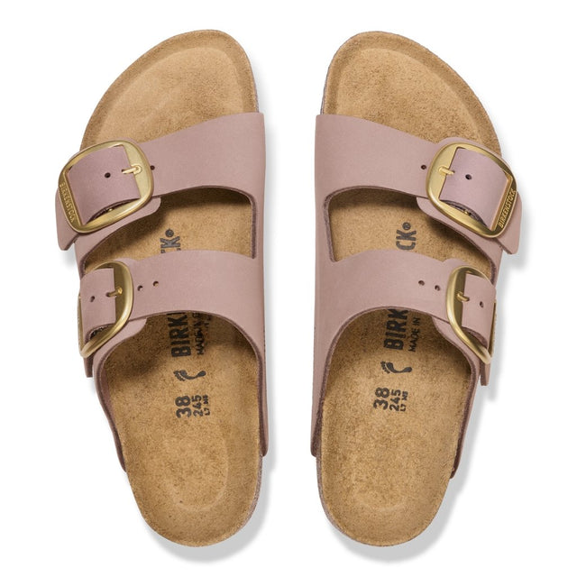 Arizona Big Buckle faded purple, Nubuck Leather