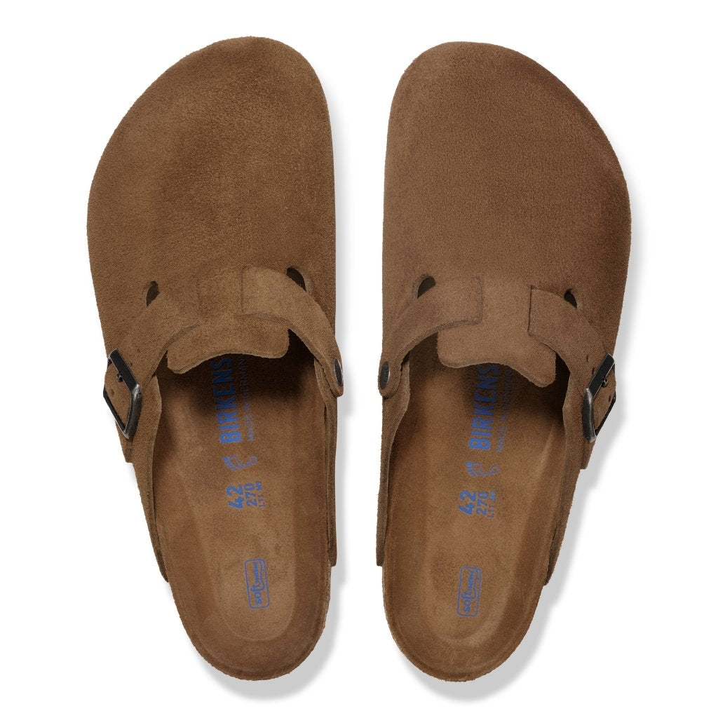 Boston SFB dark tea, Suede Leather
