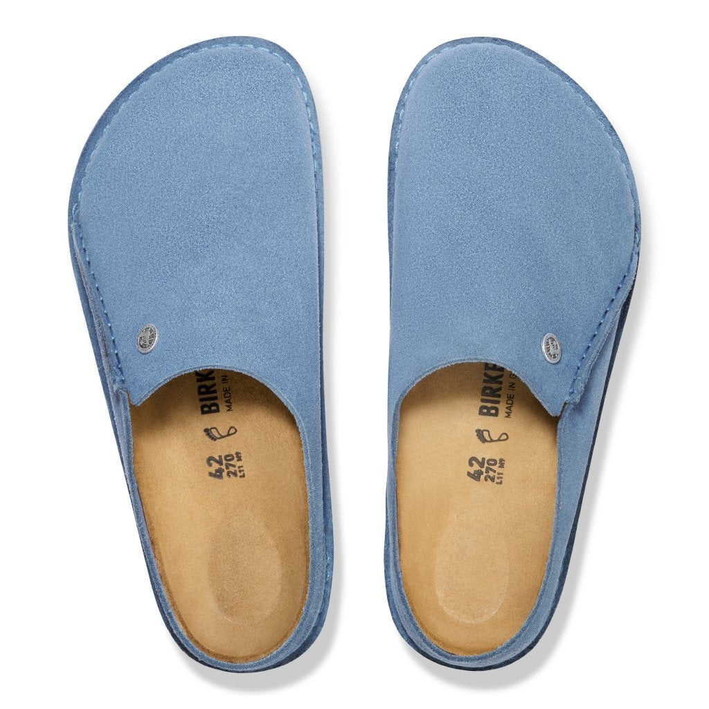 Zermatt Premium stone blue, Suede Leather