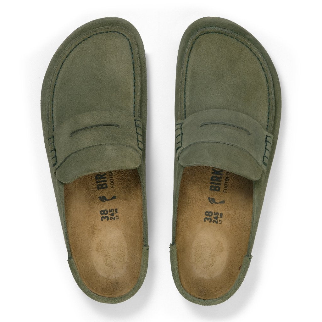 Naples Wrapped thyme, Suede Leather