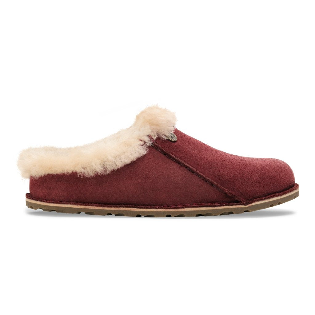 Zermatt Premium Shearling zinfandel, Suede Leather