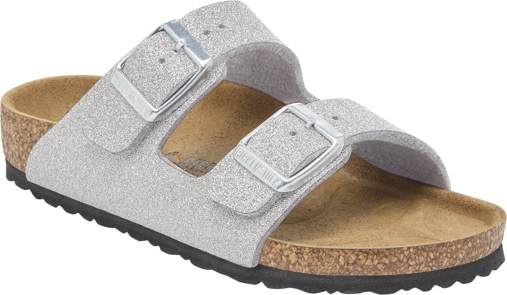 Arizona Kids shiny glitter silver, Synthetics