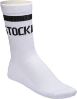 Cotton Crew white/black, 79%CO,19%PA,2%EL