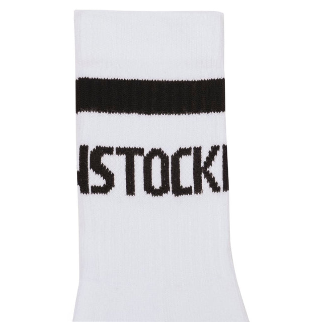 Cotton Crew white/black, 79%CO,19%PA,2%EL