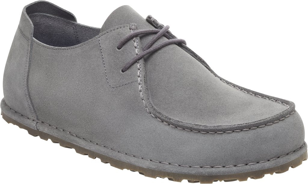 Utti Lace S basalt gray, Suede Leather