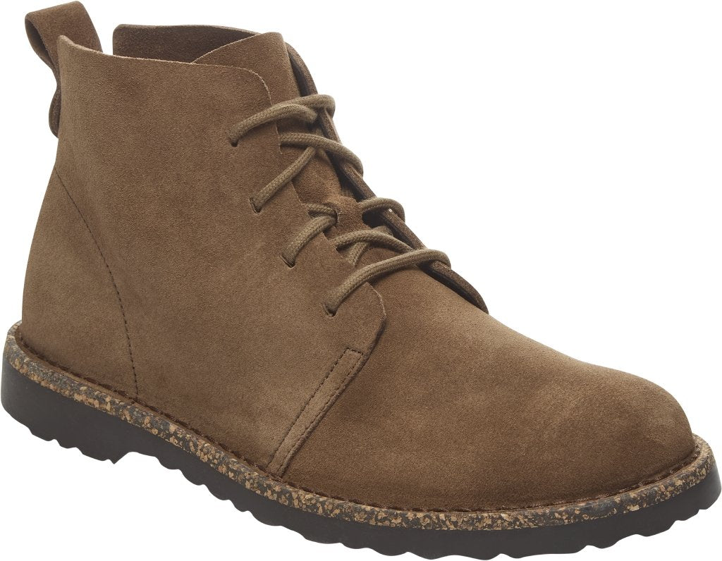 Uppsala Mid S dark tea, Suede Leather