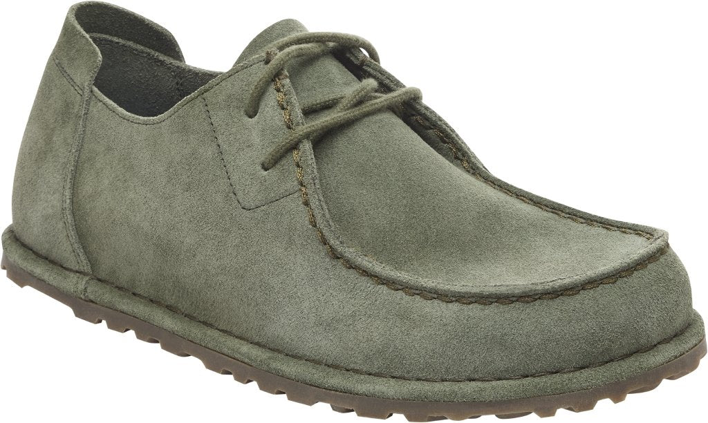 Utti Lace N thyme, Suede Leather