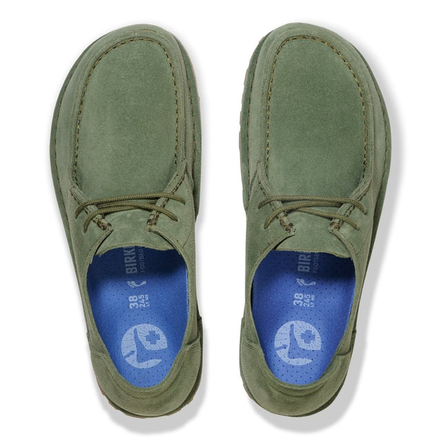 Utti Lace S thyme, Suede Leather