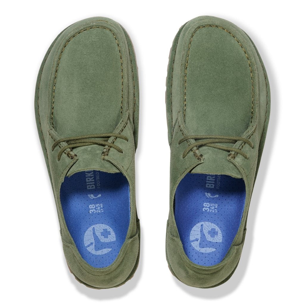 Utti Lace S thyme, Suede Leather