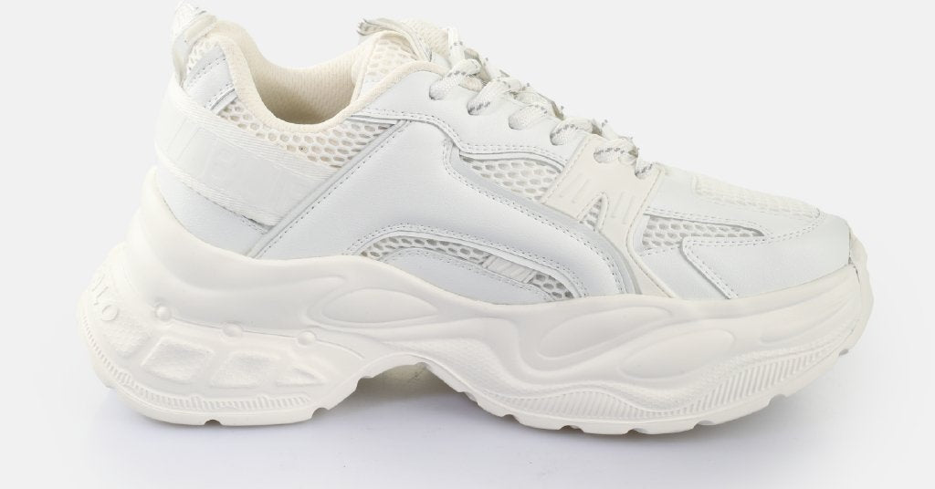 Yuno-vegan nappa/mesh-white