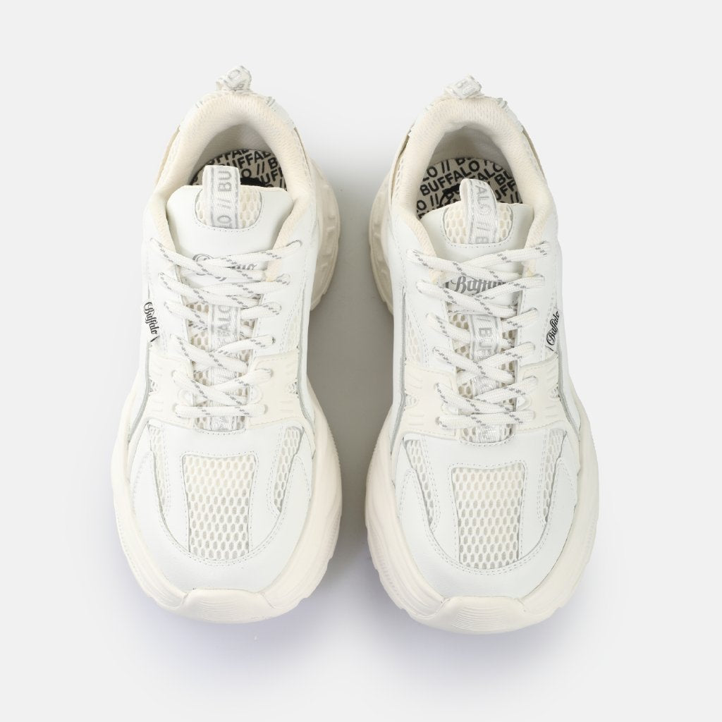 Yuno-vegan nappa/mesh-white