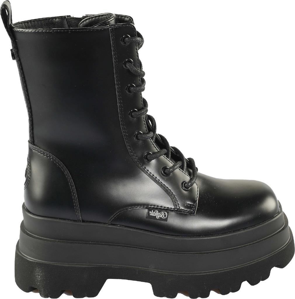 Jupiter Lace Up Mid-vegan box-black