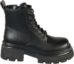 Mave Lace Up Mid-vegan nappa-black