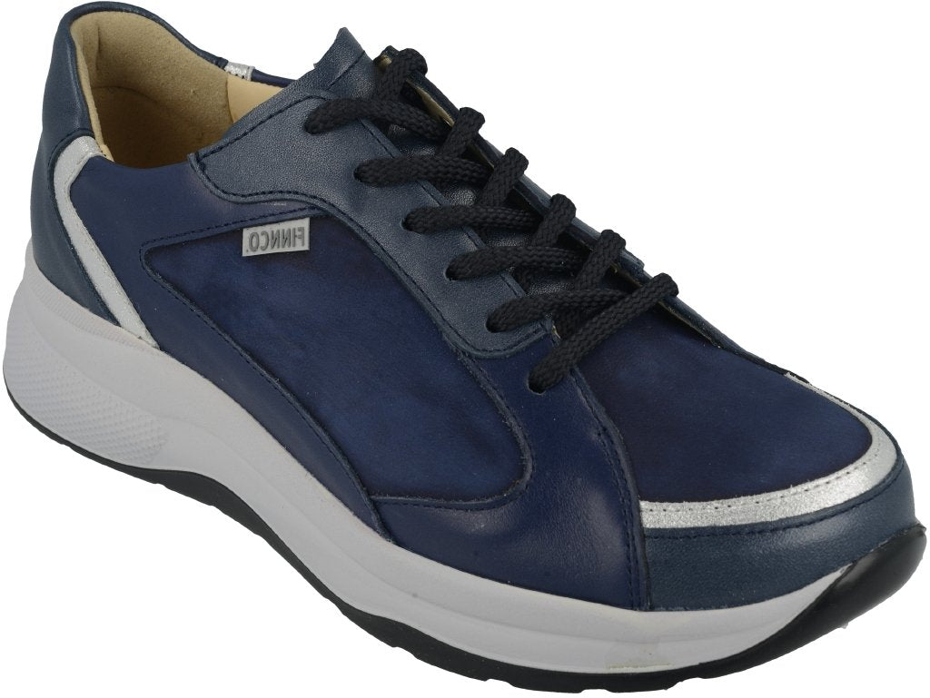 Piccadilly steel/blue/silber, Ancona/Yuka/Nubuk